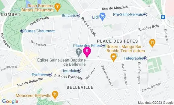 Localisation Restaurant Couscous L