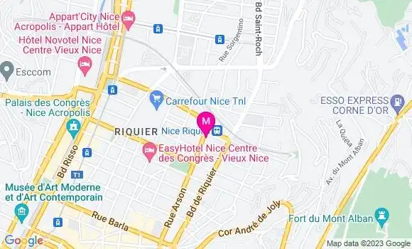 Localisation Brasserie Le Virginie