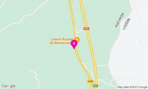 Localisation Restaurant  Centre Routier de Bonsecours