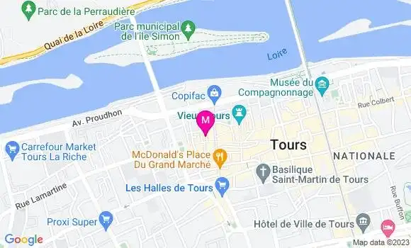Localisation Restaurant  L