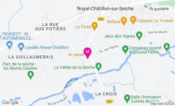 Localisation Restaurant  Le Castel