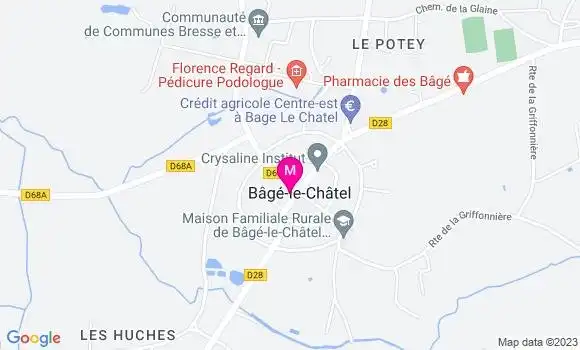 Localisation Restaurant Gastronomique La Table Bagésienne