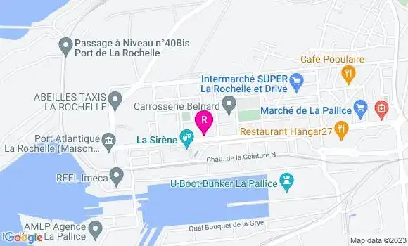 Localisation Restaurant  La Méduse