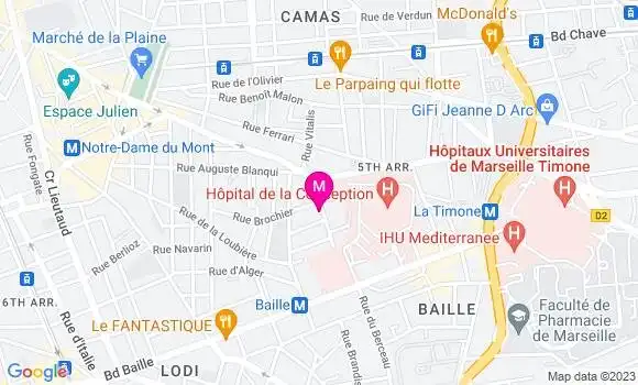 Localisation Restaurant  L