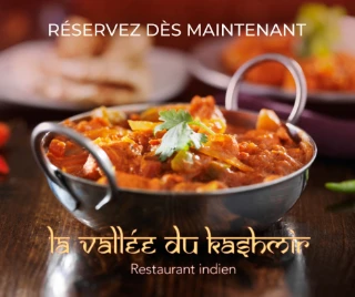 1 Restaurant Indien La Vallée du Kashmir