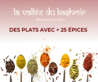 3 Restaurant Indien La Vallée du Kashmir