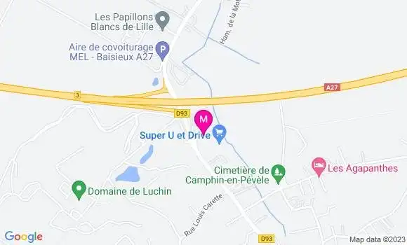 Localisation Station U