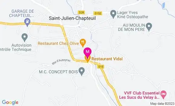 Localisation Garage Dessalces