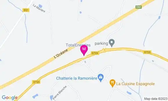 Localisation TotalEnergies