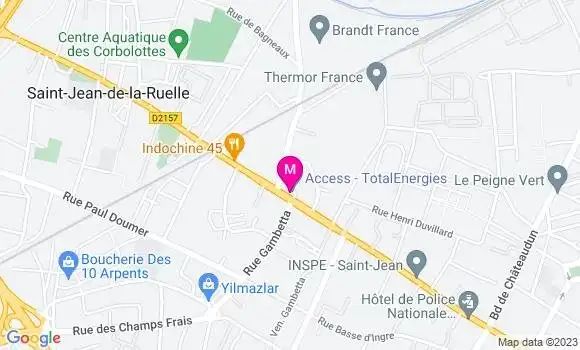 Localisation TotalEnergies
