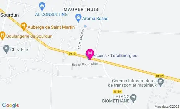 Localisation Access TotalEnergies