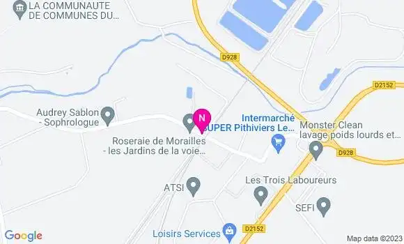 Localisation Intermarché Station