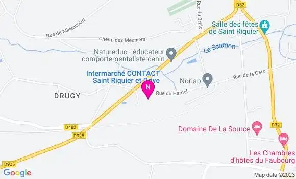 Localisation Intermarché Contact
