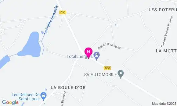Localisation TotalEnergies