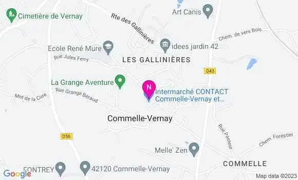 Localisation Intermarché Station
