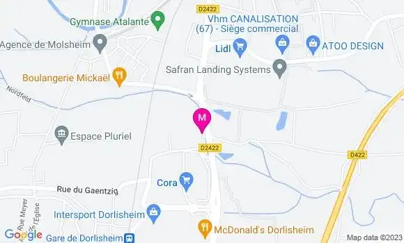 Localisation Garage Wietrich