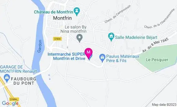 Localisation Intermarché