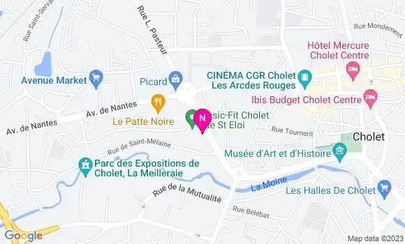 Localisation Esso Express