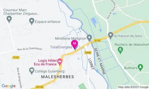 Localisation TotalEnergies