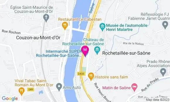 Localisation Intermarché Station