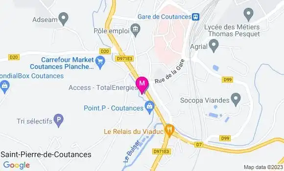 Localisation Access TotalEnergies