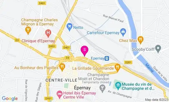 Localisation Relais Sparnaciens