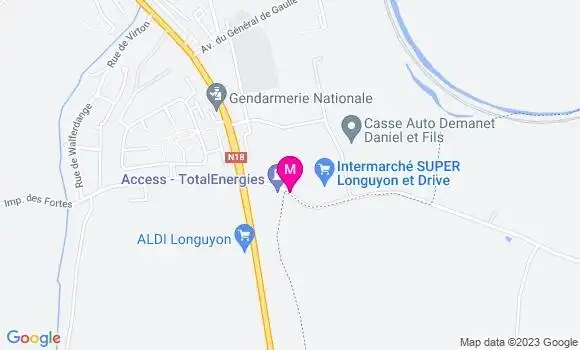 Localisation TotalEnergies