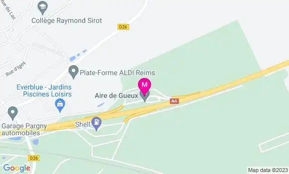 Localisation Agip Gueux