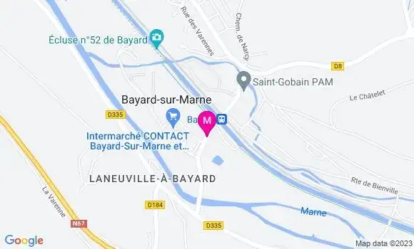 Localisation Intermarché Station