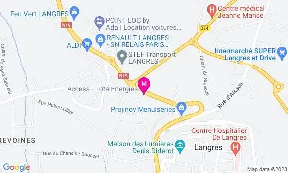 Localisation Access TotalEnergies