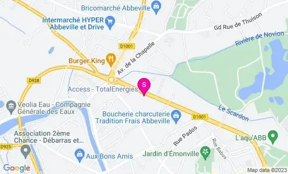 Localisation Access TotalEnergies
