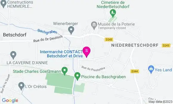 Localisation Intermarché Station