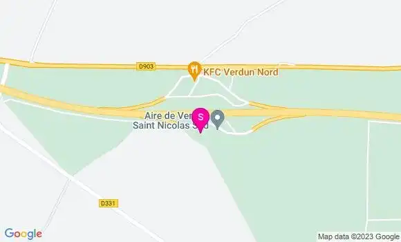 Localisation Bp Verdun Nord