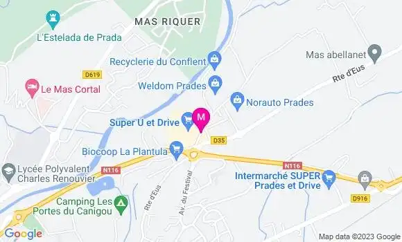 Localisation Super U