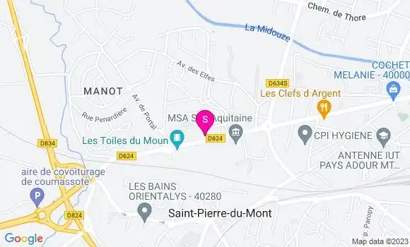 Localisation Station Montoise
