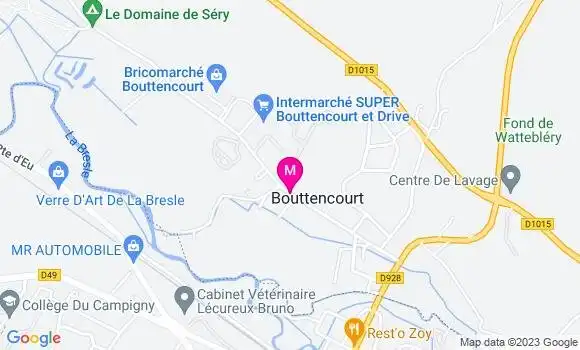 Localisation Intermarché Station