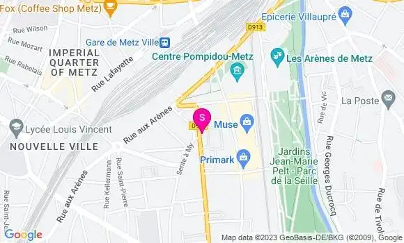 Localisation Esso Express