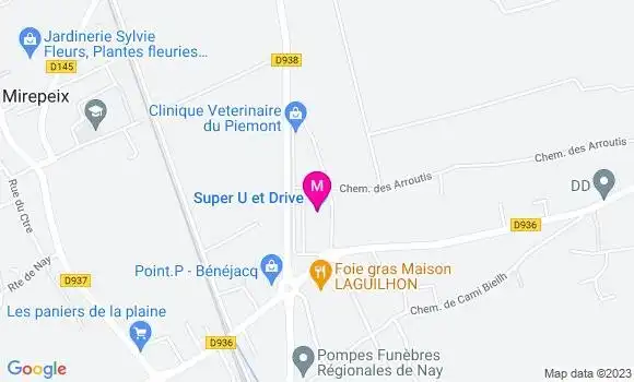Localisation Super U