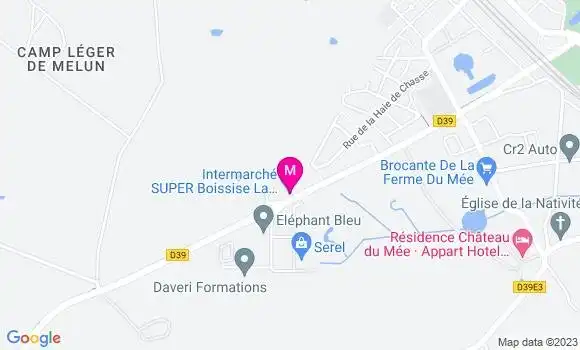 Localisation Intermarché Station