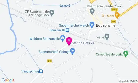 Localisation Station Dats 24