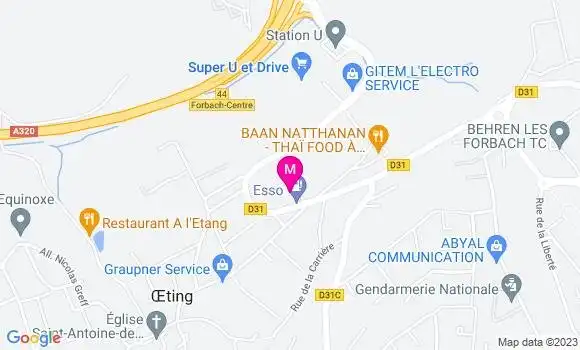 Localisation Esso