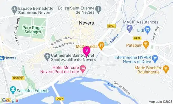 Localisation Esso Express