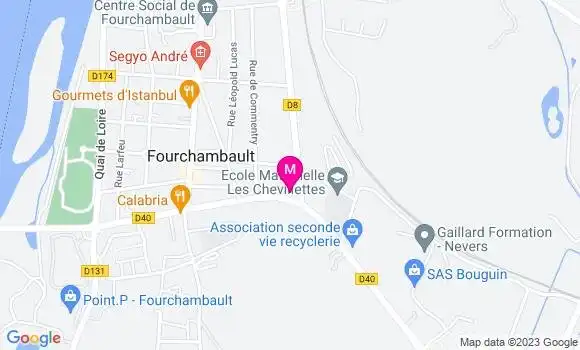 Localisation Esso Express