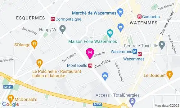 Localisation Esso