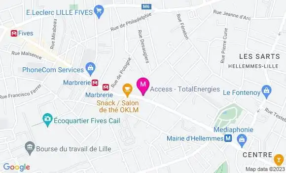 Localisation Relais d
