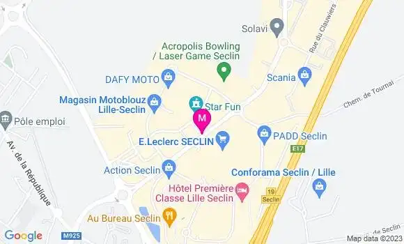 Localisation Relais Seclin Epinette
