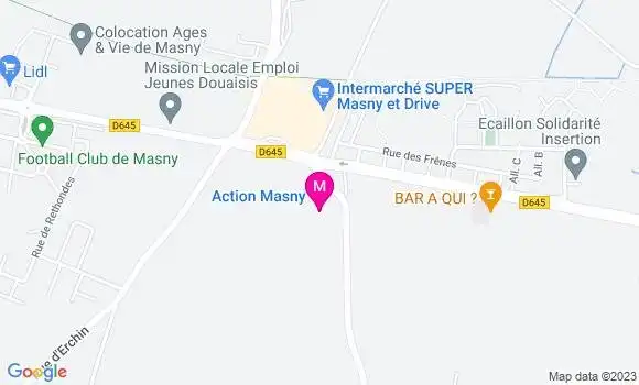 Localisation Intermarché Station