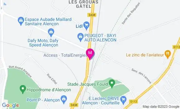 Localisation TotalEnergies