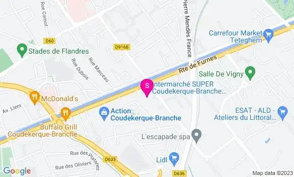 Localisation Intermarché Station