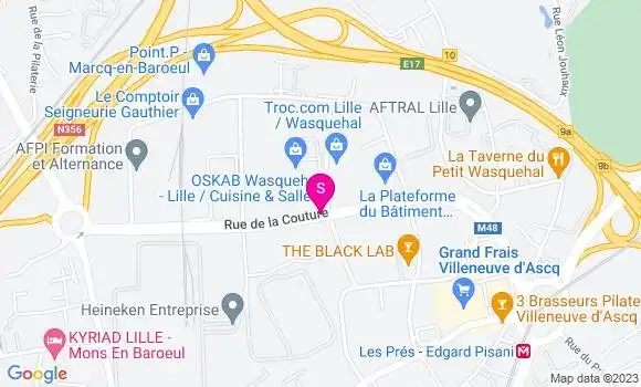 Localisation Esso Express